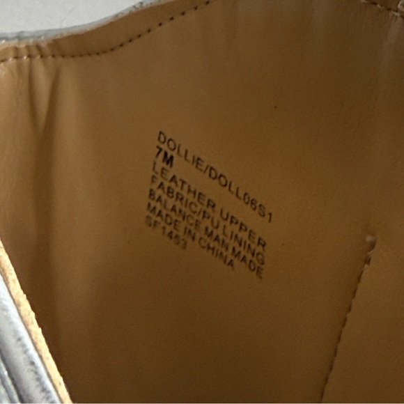 Steve Madden Dollie Western Cowboy Boots Silver NWOT size 7 - Picture 8 of 10